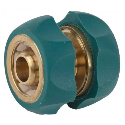 Муфта RACO &quot;Profi-Plus&quot; (шланг-шланг), латунная с покрытием TPR, 1/2&quot; 4244-55118B купить в Челябинске