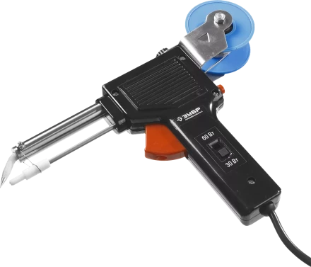 Паяльники с подачей припоя 2 мощности (30Вт/60Вт) серия ПРОФЕССИОНАЛ купить в Челябинске