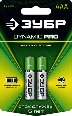 Аккумуляторы DYNAMIC PRO никель-металлгидридные (NiMH) ААА 950мА/ч серия Без серии купить в Челябинске