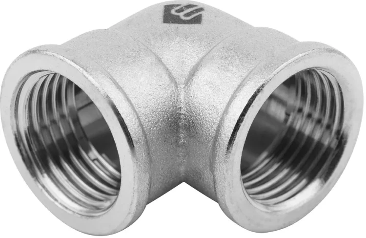 Уголок ЗУБР "ЭКСПЕРТ", никелированная латунь, г/г, 1/2" 51271-G/G-1/2 купить в Челябинске