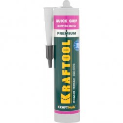 Клей монтажный KRAFTOOL KraftNails Premium KN-990, экспресс хватка, 310мл 41347