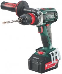 Дрель-винтоверт аккумуляторная METABO BS 18 LTX Quick с рукояткой 18В, 2х5.5Ач, LiHD в кейсе