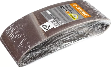 Лента шлифовальная бесконечная ЗУБР &quot;СТАНДАРТ&quot; на тканевой основе, для ЛШМ, P120, 100х610мм, 5 шт 35343-120 купить в Челябинске