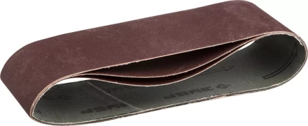 Лента шлифовальная бесконечная ЗУБР &quot;МАСТЕР&quot; на тканевой основе, для ЛШМ, P320, 75х533мм, 3шт 35542-320 купить в Челябинске