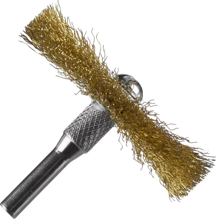 ЗУБР &quot;ПРОФЕССИОНАЛ&quot;. Набор щеток дисковых для дрели, витая стальная латунированная проволока 0,3мм, 5 шт 3521-H5_z02 купить в Челябинске