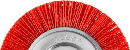 ЗУБР "ПРОФЕССИОНАЛ". Щетка дисковая для УШМ, нейлоновая проволока с абразивным покрытием, 100х22мм 35160-100_z01 купить в Челябинске