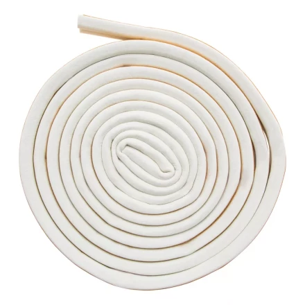 Уплотнитель резиновый, 6 м, профиль &quot;D&quot;, белый Сибртех 88915 купить в Челябинске