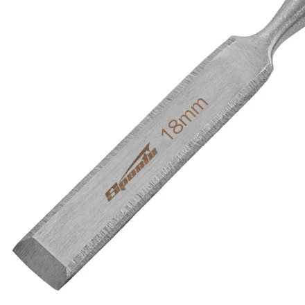 Долото-стамеска 18 мм, деревянная рукоятка// Sparta 242475 купить в Челябинске