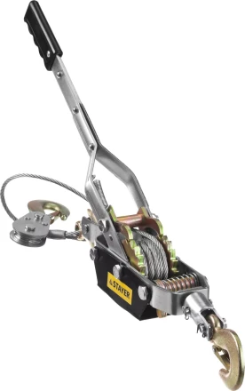 Лебедка STAYER &quot;MAXPull&quot; рычажная, тросовая, 4т/3м 4310-4 купить в Челябинске