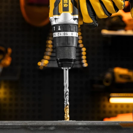 Набор сверл по металлу Denzel 723009, 1-13 мм, Р6М5-TiN, Golden Tip, 25 шт купить в Челябинске