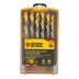 Набор сверл по металлу Denzel 723009, 1-13 мм, Р6М5-TiN, Golden Tip, 25 шт купить в Челябинске