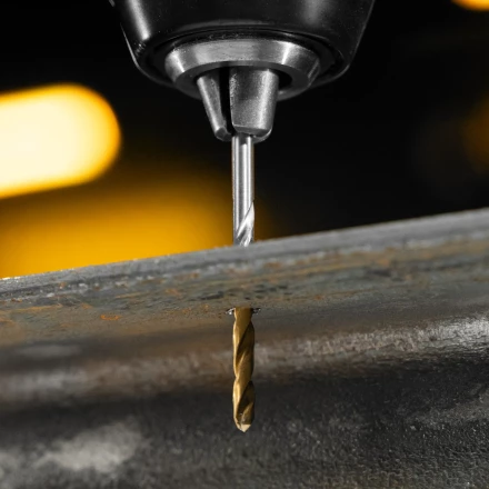 Набор сверл по металлу Denzel 723009, 1-13 мм, Р6М5-TiN, Golden Tip, 25 шт купить в Челябинске