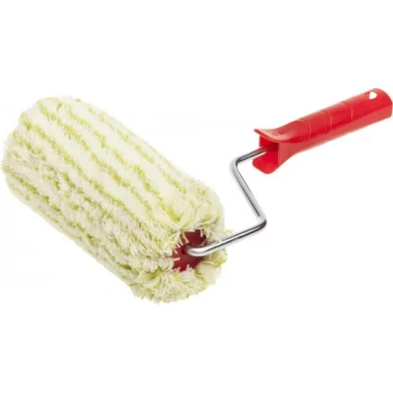 Валик ЗУБР &quot;ЭКСПЕРТ&quot; ФАСАДНЫЙ-ГИГАНТ &quot;МАКСПРОФИ&quot;, полиакрил, ворс 22мм, ручка 8мм, d=68/180мм 03508-18 купить в Челябинске