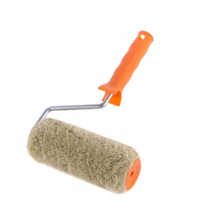 Валик &quot;Фасадные работы&quot; 180 мм ворс 18мм D 48 мм D ручки 8 мм полиакрил полиэстер Сибртех 80174 купить в Челябинске