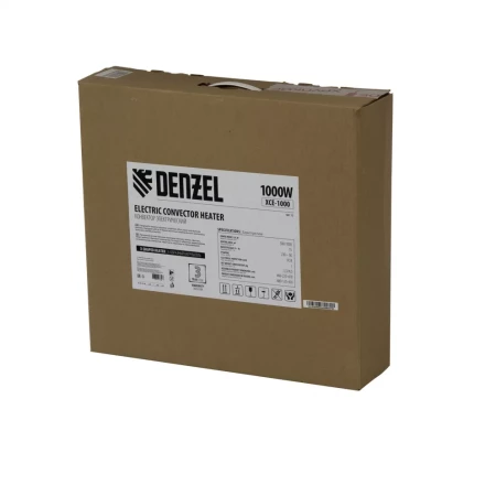 Конвектор электрический XCE-1000, 230 В, 1000 Вт, X-образный нагреватель Denzel 98115 купить в Челябинске