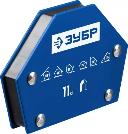 ЗУБР УМ-6, 11 кг, угольник магнитный для сварочных работ, Профессионал (40055-11) купить в Челябинске