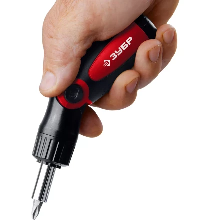 ЗУБР реверсивно-рычажная отвертка с насадками (25161-H31) купить в Челябинске