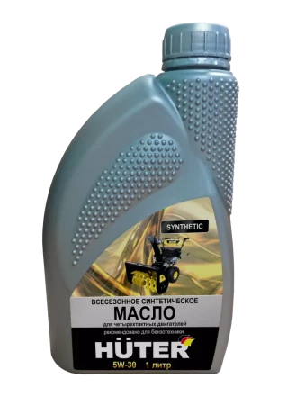 Масло моторное 5W-30 синтетическое для четырёхтактных двигателей Huter купить в Челябинске