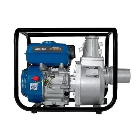 Мотопомпа бензиновая VARTEG 1100W80 купить в Челябинске