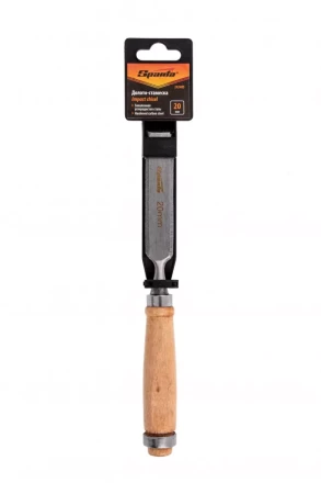 Долото-стамеска 20 мм, деревянная рукоятка// Sparta 242485 купить в Челябинске