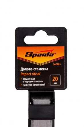 Долото-стамеска 20 мм, деревянная рукоятка// Sparta 242485 купить в Челябинске