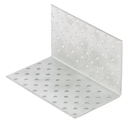 Крепежный уголок равносторонний  2,0 мм KUR 80x80x140 мм Россия Сибртех 46592 купить в Челябинске