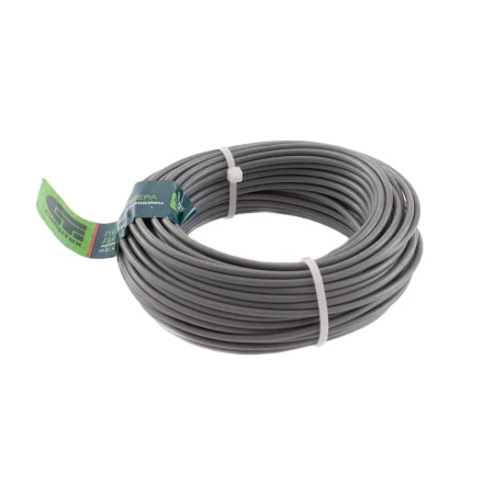 Леска для триммера круглая, армированная алюминием, 2.4 мм х 15 м, Россия Сибртех 961935 купить в Челябинске