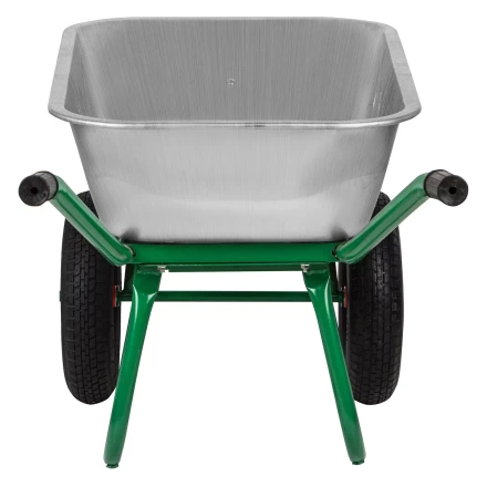 Тачка садово-строительная Palisad 689860, 2-х колесная, усиленная, грузоподъемность 320 кг, объем 100 л купить в Челябинске