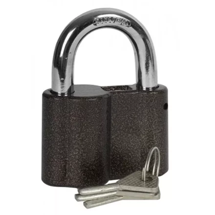Замок навесной ЗУБР &quot;МАСТЕР&quot; общего применения, дисковый механизм секрета, ключ 7 PIN, дужка d-14мм, 80мм 3720_z01 купить в Челябинске