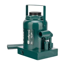 Домкрат гидравлический бутылочный Сибртех 50811, 50 т, 245-385 мм