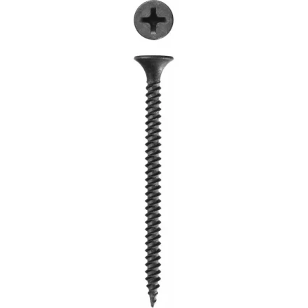 Саморезы фосфатированные с мелкой резьбой, гипсокартон-металл, ЗУБР 300016-35-055, PH2, 3,5 x 55 мм, 35 шт 300016-35-055 купить в Челябинске