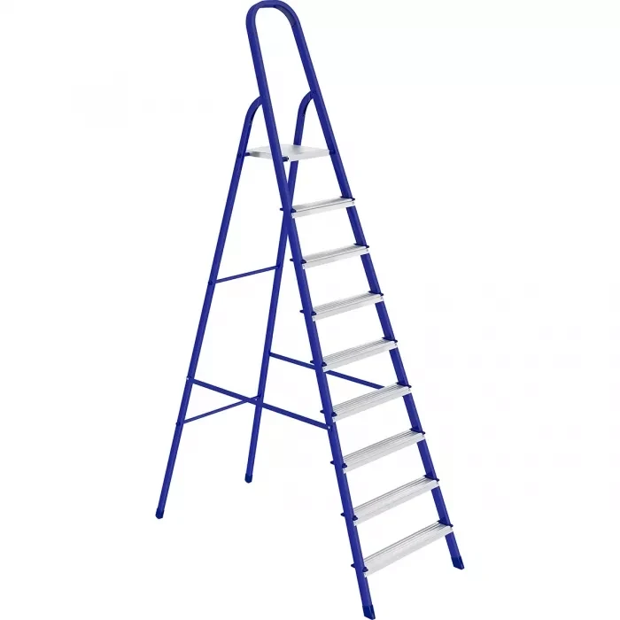 Стремянка 9 ступеней стальная АЛЮМЕТ 97773 купить в Челябинске