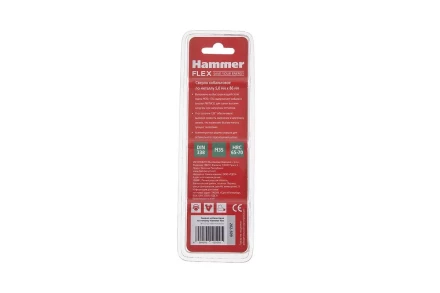 Сверло по металлу HAMMER Ф5х86мм (DR CO 5,00мм*86мм) купить в Челябинске