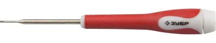Отвертка ЗУБР &quot;МАСТЕР&quot; для точных работ, Сr-V, SL 1,2 х 50мм 25641-1.2 купить в Челябинске