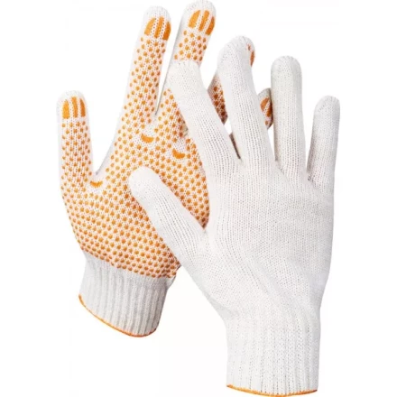 Перчатки STAYER &quot;МASTER&quot; трикотажные, 7 класс, х/б, с защитой от скольжения, L-XL 11404-XL купить в Челябинске