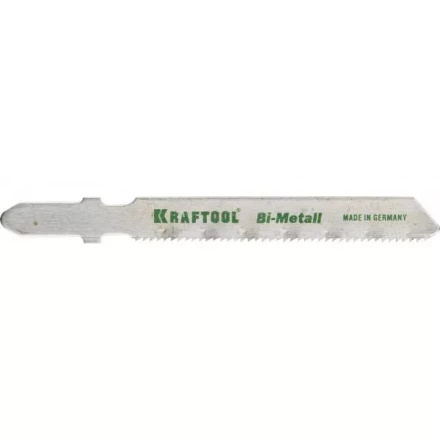 Полотна KRAFTOOL, T118AF, для эл/лобзика, Bi-Metall, по металлу (1,5-2мм), EU-хвост., шаг 1,2мм, 55мм, 2шт 159555-1,2 купить в Челябинске