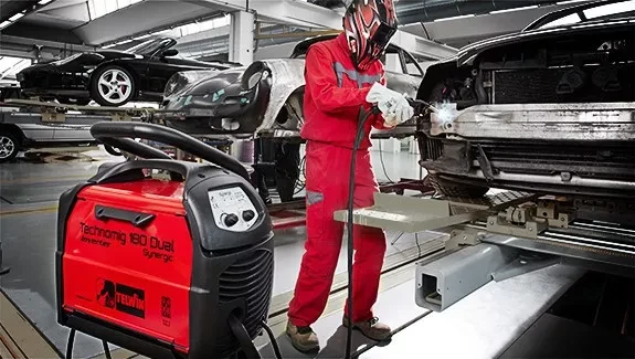 Сварочный полуавтомат TECHNOMIG 180 DUAL SYNERGIC  EURO Telwin купить в Челябинске