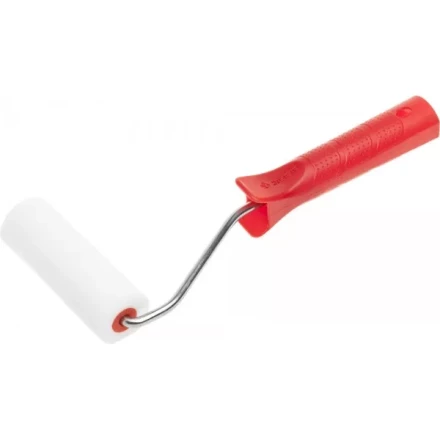 Мини-валик ЗУБР &quot;МАСТЕР&quot; &quot;ПОРОЛОН&quot; мелкий, ролик с ручкой, ручка 6мм, d=35 (втулка 15)/100мм 03538-10 купить в Челябинске