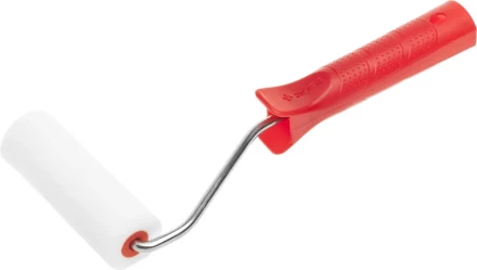 Мини-валик ЗУБР &quot;МАСТЕР&quot; &quot;ПОРОЛОН&quot; мелкий, ролик с ручкой, ручка 6мм, d=35 (втулка 15)/100мм 03538-10 купить в Челябинске