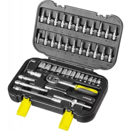 Набор слесарно-монтажного инструмента STAYER &quot;MASTER&quot;, 46 предметов 27760-H46 купить в Челябинске