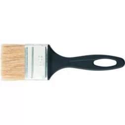 Кисть флейцевая "Стандарт", 25*6, натуральная щетина, пластиковая ручка СИБРТЕХ 82502