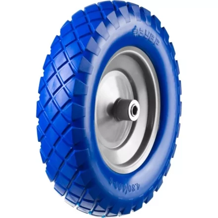 Колесо ЗУБР &quot;ПРОФЕССИОНАЛ&quot; полиуретановое, 380мм, посадочный размер 16мм 39912-2 купить в Челябинске