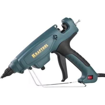 Пистолет клеевой (термоклеящий) &quot;PRO&quot;, KRAFTOOL 06843-300-12, электр, двухкомп корпус, регулятор темп, выход клея 1,5 кг/час, d=12мм, 300Вт 06843-300-12 купить в Челябинске