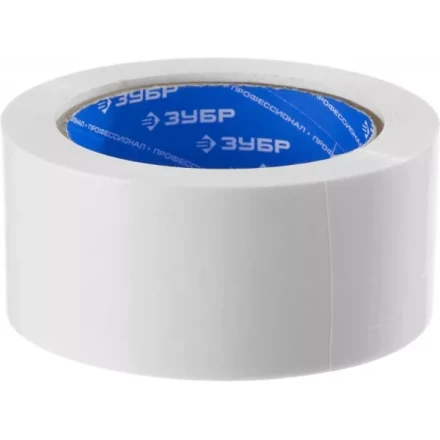 Армированная лента, ЗУБР &quot;ПРОФЕССИОНАЛ&quot; 12092-50-25, универсальная, влагостойкая, 48мм х 25м, белая 12092-50-25 купить в Челябинске
